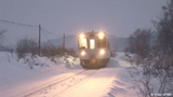 雪景色　鉄道