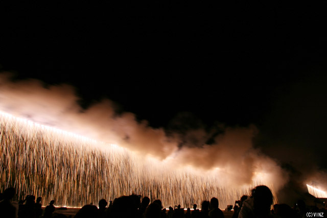 2009年 第４１回豊田おいでんまつり 花火大会 写真集 | 挙母煙火_ナイアガラ大瀑布